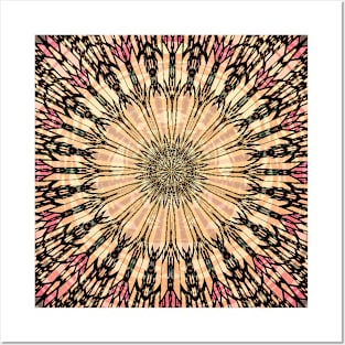 Pink Floral Explosion Posters and Art